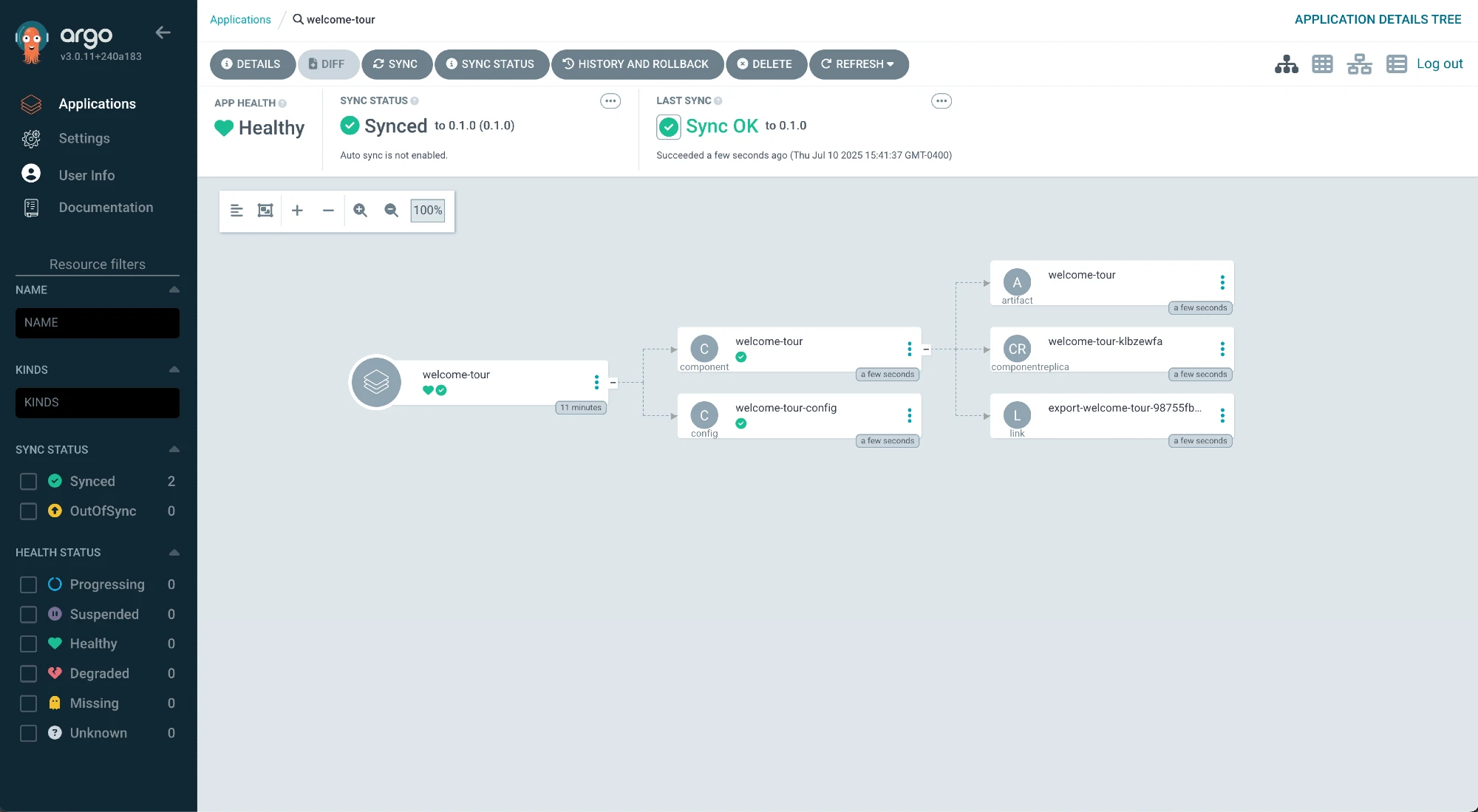 Wasm component workload