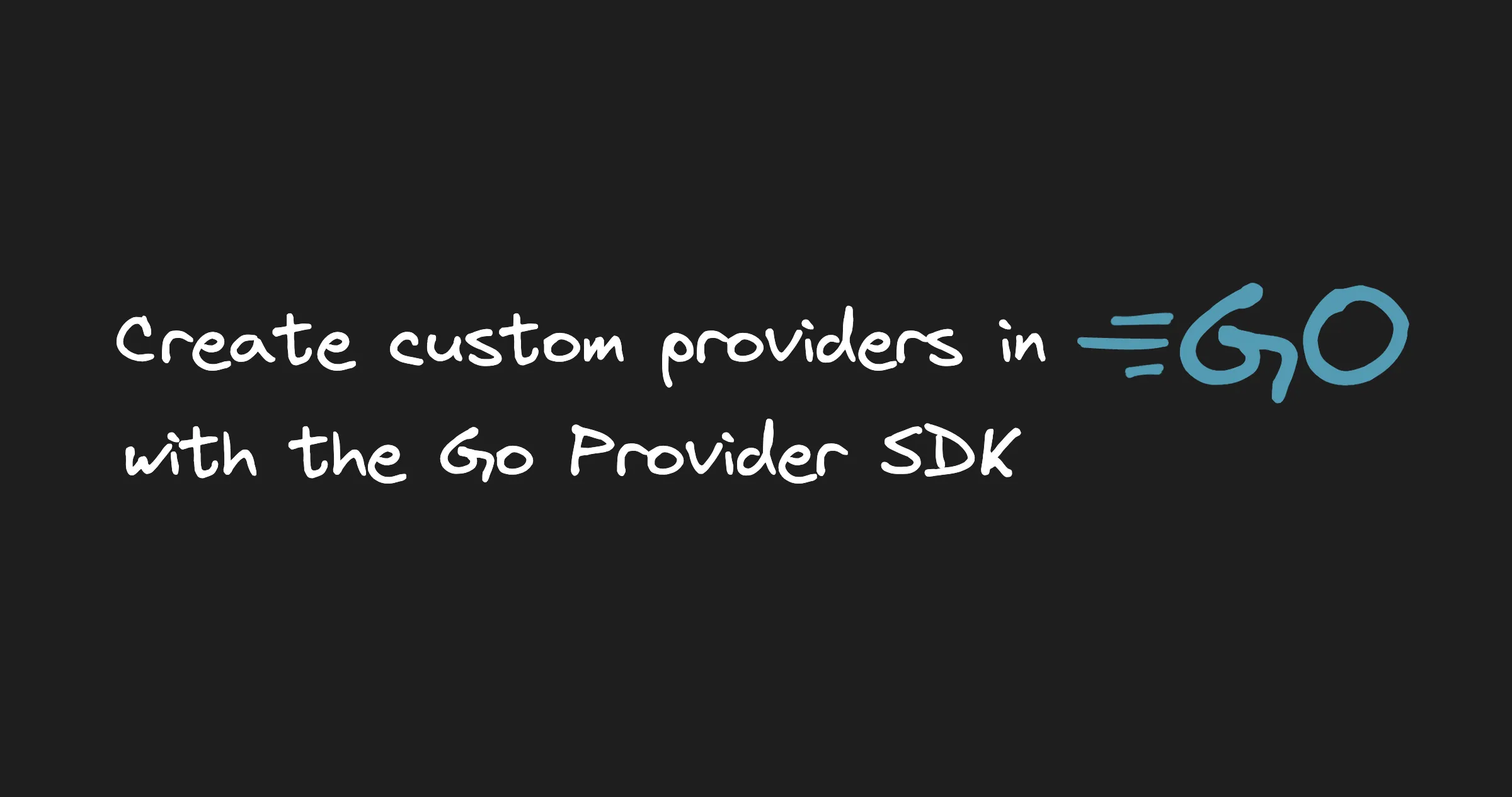 Custom wasmCloud Providers in Go